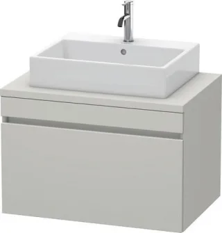 Duravit DuraStyle Konsolenwaschtischunterbau wandhängend Betongrau Matt 800x548x512 mm - DS531200707 DS531200707