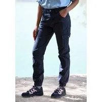Vivance Active by Lascana Trekkinghose Cargo Jeans Optik Baumwollmix mit Cargo Taschen