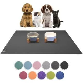 SANOZOO ® - Napfunterlage - Öko-Tex und Made in Germany grau 70 cm, 1,2 m
