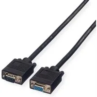 ROLINE SVGA-Kabel HD15 ST - BU Video-Kabel, HD D-Sub 15-polig (HD-15), VGA Männlich (Stecker), HD D-Sub 15-polig (HD-15), VGA Weiblich (Buchse) (200.0 cm)