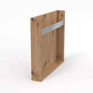 Sanipa Konsole vertikal mit HH 2morrow (WT798) 510x85x520 Eiche-Natural-Touch WT79885
