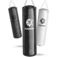 FIGHTR Boxsack gefüllt / ungefüllt 120cm für Boxen, Kickboxen, MMA & mehr