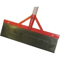 HDP Stoßscharre, 50 cm Arbeitsbreite, Mit Stiel und Strebe