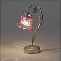 formano Tischleuchte Frühlingszeit, LED, mit Timerfunktion, Rosa, Blume, H: 31cm