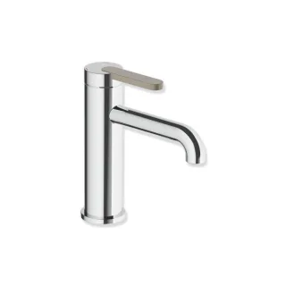 Hewi AQ477 Waschtischarmatur AQ1.12M1134086 ohne Ablaufgarnitur, chrom, Griff sand
