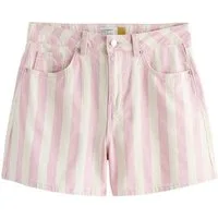 Next Jeansshorts Jeansshorts mit hohem Bund in A-Linien-Form (1-tlg)