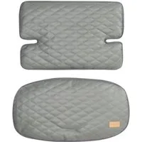 roba® Sitzverkleinerer Sit Up Luxe, stone gesteppt, 2-teilig, (2-tlg)