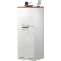 KOCHSTATION Vorratsschrank KS-Sole,Hauswirtschaftsschrank,Stauschrank,Küchenschrank Breite/Höhe 60/165 cm, 5 Fächer