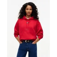 Tommy Jeans Kapuzensweatshirt TJW BADGE HOODIE EXT Baumwollmischung