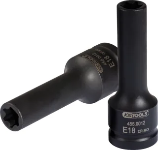 KS Tools 3/4" Kraft-Stecknuss Torx, lang - 455.0012