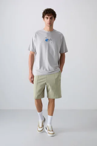 Herren Strick Sweat Shorts