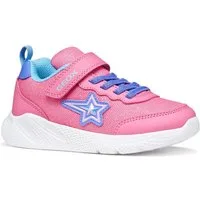Geox J SPRINTYE GIRL Sneaker Slipper mit schönen Glitzerdetails, Größenschablone zum Download