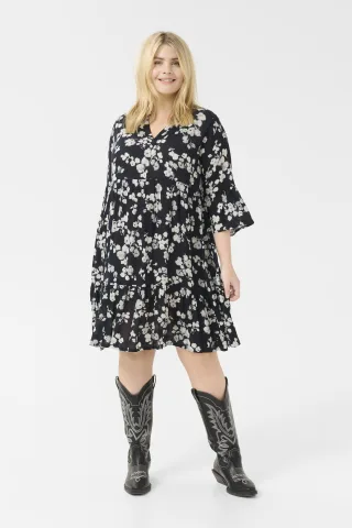 Kleid A-shape navy