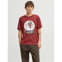 Jack & Jones Kurzarmshirt JJNOEL XMAS TEE SS CREW NECK