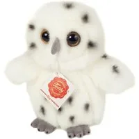 Teddy Hermann® Kuscheltier Schneeeule 16 cm, weiß, zum Teil aus recyceltem Material