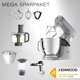 Kenwood Küchenmaschine Titanium Chef Baker XL Silber KVL85.224SI -...