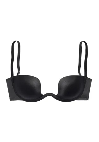 LASCANA - LASCANA Strapless bra black - Gr. - 70A