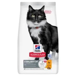 Hill's Science Plan Trockenfutter Katze, Mature Adult, Sterilised, mit Huhn 10 kg