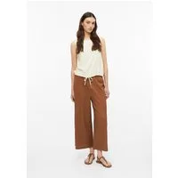 s.Oliver Culotte Hose Strukturierte Culotte mit Elastikbund