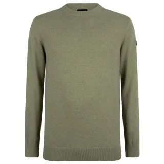 Presly & Sun Pullover Will R-Ausschnitt Grün