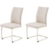 HELA Freischwinger AUGUSTA (Set, 2 St), Schwinger, XL-Sitzbreite, Wellenfederung, 140kg belastbar