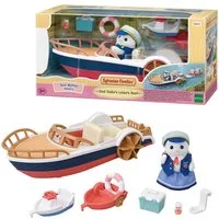 Sylvanian Families Spielzeug-Boot Ausflugsboot mit Robbe