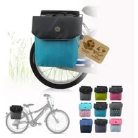 BambiniWelt by Rafael K. Fahrrad-Gepäckträger Gepäckträgertasche Fahrradtasche für Kinder z.B. für Puky Räder (M2)