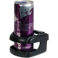 Cartrend Flaschenhalter Auto Getränkehalter für Lüftungsschlitze Schwarz, (Packung, Getränkehalter Lüftung), Halterung für Lüftung Lüftungshalterung Dose Becher Flasche PKW LKW