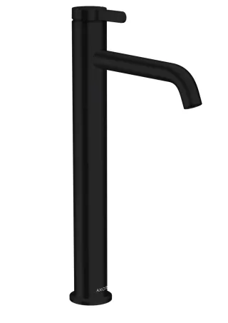 Hansgrohe Waschtischmischer 260 Axor One mit Hebelgriff ohne Ablaufg.mattschwarz, 48002670 48002670