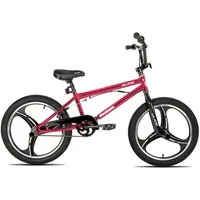 HILAND BMX-Rad 20 Zoll 3-Speichen Kinder BMX Rad für Jungen & Mädchen 5–12 Jahre, 360 Degree Rotor Freestyle, 4 Pegs Single Speed