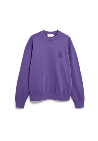 Armedangels - ICONIC Å GMT DYE SWEATSHIRT pungent purple washed - Gr. - XXL