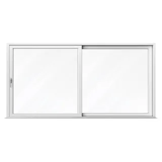 Hebeschiebetür 4 m, Kunststoff Schiebetür Kömmerling Profil PremiDoor 76, Weiß, 4000 x 2010 mm, 2-teilig HST links, individuell konfigurieren