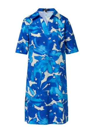 comma - Kleid blau - Gr. - 36