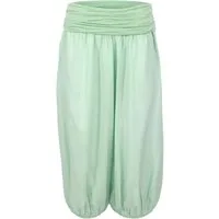malito more than fashion Haremshose malito Damen Pumphose kurz in Uni Farben, Haremshose zum Tanzen, Damen Haremshose