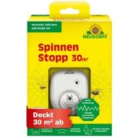 Neudorff Vergrämungsmittel SpinnenStopp deckt 30m² ab, Vertreibt Spinnen sofort und dauerhaft aus Wohnräumen, Dachböden, Kellern und Garagen, Spinnenschrecks mit Anti Gewöhnungseffekt, für Innenräume wie Wohnräumen, Dachböden, Kellern und Garagen