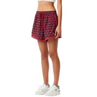 Lacoste - Shorts für Damen (Burgunderrot)
