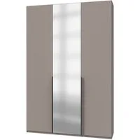 Wimex Kleiderschrank Mugano,in 5 Breiten,2 Höhen,2 Tiefen, viele Farben, Made in Germany (in Basic oder Premium Ausstattung) mit langen Griffen aus Metall, mit oder ohne Spiegel