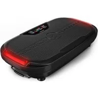 Sportstech Vibrationsplatte VP275, 200 W, Anti-Rutsch-Design, Transportrollen, 7 Farbe LED
