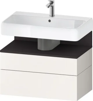 Duravit Qatego Waschtischunterbau wandhängend Weiß Supermatt 790x470x590 mm - QA4394080840000 QA4394080840000