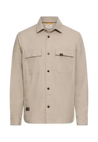 camel active - Overshirt mit Taschen light beige - Gr. - L