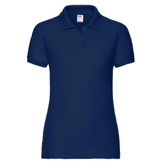 Fruit of the Loom - "Lady Fit 65/35" Poloshirt für Damen (Marineblau)