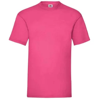 Fruit of the Loom - "Valueweight" T-Shirt für Herren (Fuchsie)