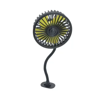 SUITU Car Hose Fan 3-Speed 360° Adjustment USB Powered Rear Seat Universal Vehicle Cooling Fan
