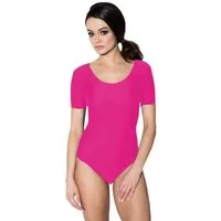 Aquarti Turnanzug Aquarti Damen Ballett Trikot Kurzarm Gymnastik Tanz-Body