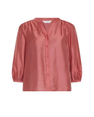 msch copenhagen - MSCHRamona Rikkelia 3 4 Shirt Faded Rose - Gr. - XL
