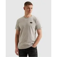 PME LEGEND T-Shirt mit Logobadge