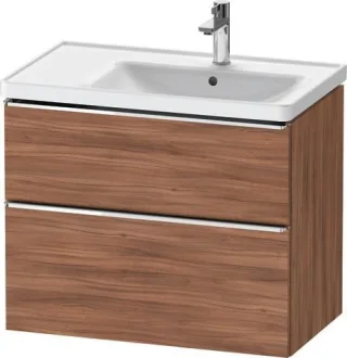 Duravit D-Neo Waschtischunterbau wandhängend Nussbaum Matt 784x452x625 mm - DE4358010790000 DE4358010790000