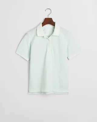 GANT - Sunfaded Piqué Poloshirt faded mint - Gr. - S