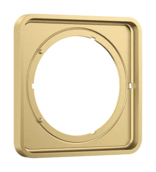 Hansgrohe Verlängerungsrosette AXOR ShowerSelect ID softsquare 5 mm brushed gold optic, 13640250 13640250