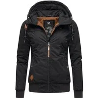 Ragwear Winterjacke Jotty Winter stylische Outdoorjacke mit abnehmbarer Kapuze